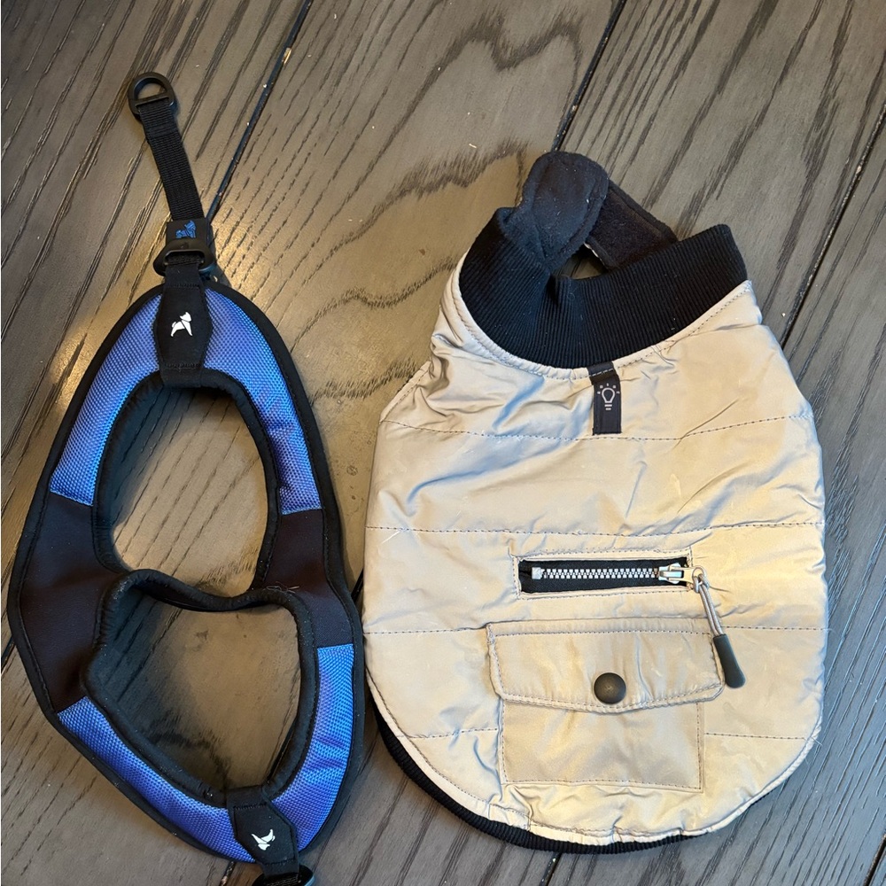 Small Pet Harness + Reflective Jacket